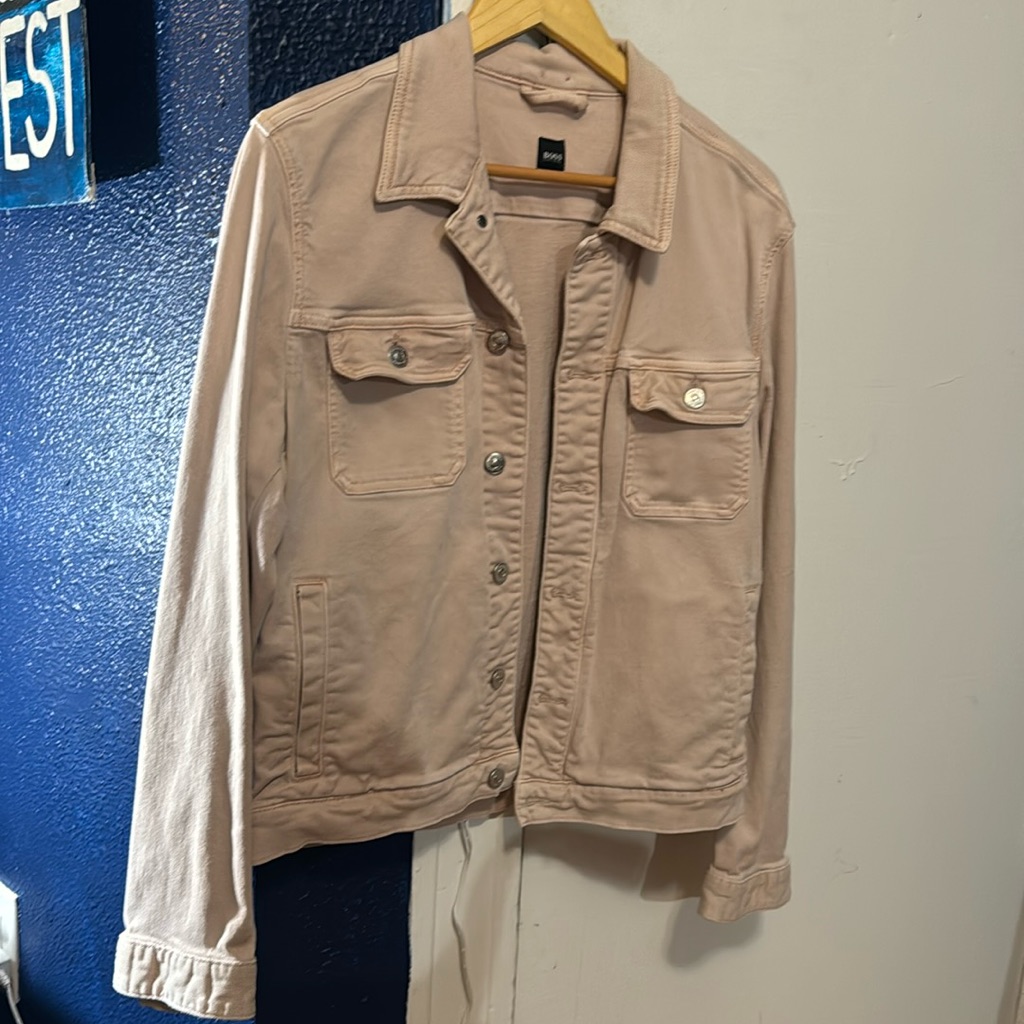 Hugo Boss Light Pink Denim Men’s Medium